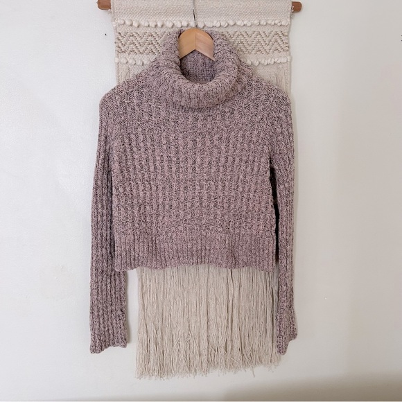 Free People Marled Ribbed Turtleneck - Picture 3 of 9